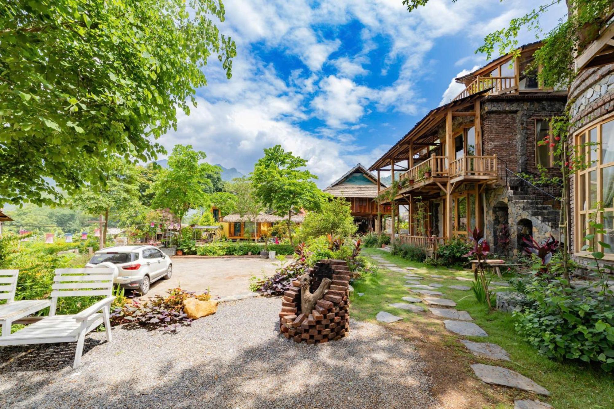 Mai Chau 4 Seasons Bungalow & Hotel Mai Châu Exterior foto