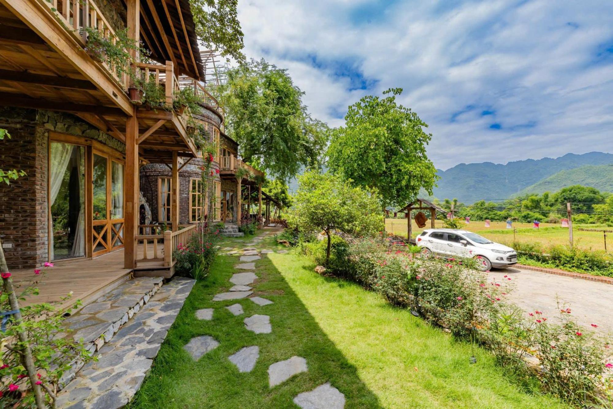 Mai Chau 4 Seasons Bungalow & Hotel Mai Châu Exterior foto