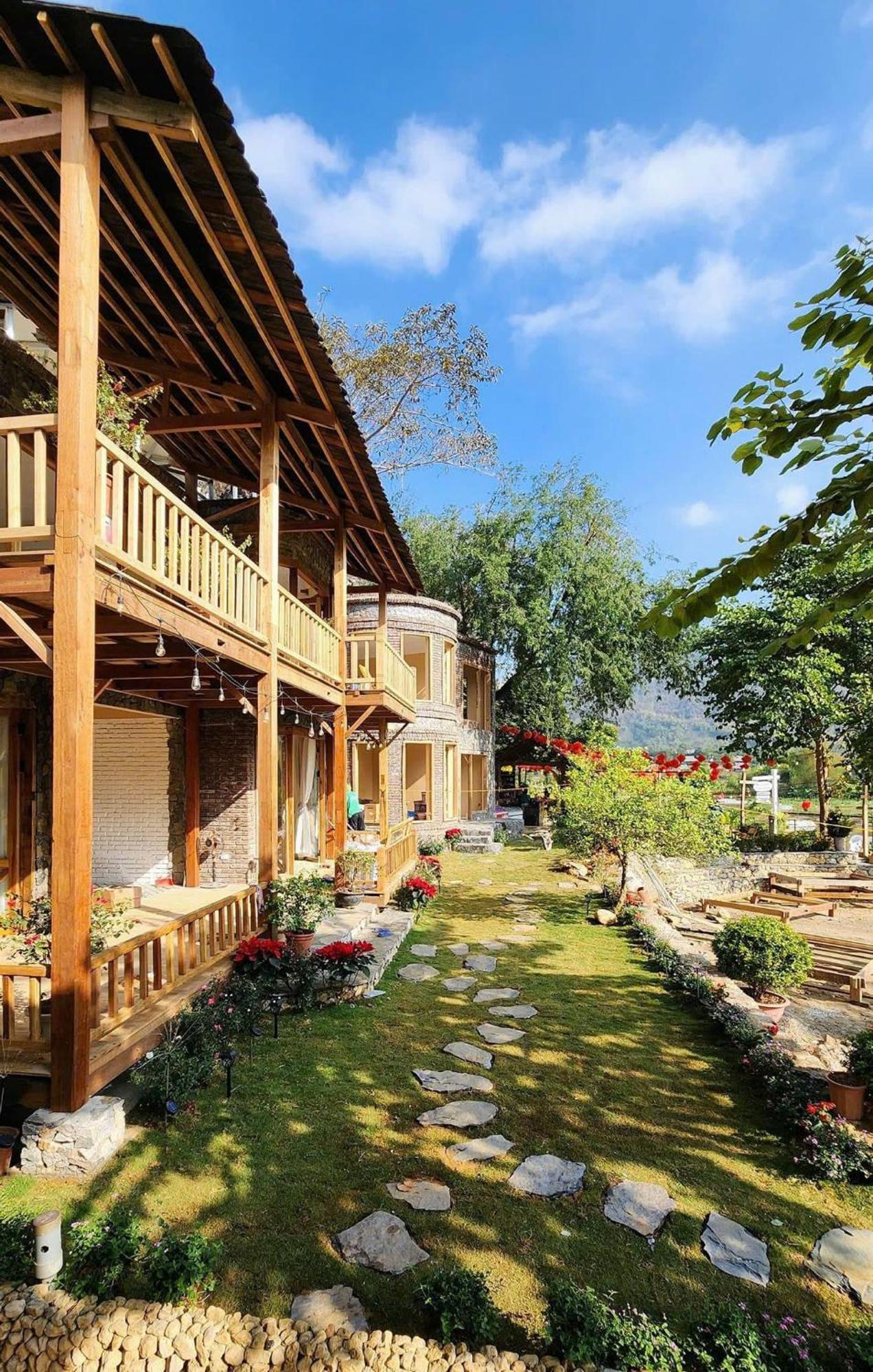 Mai Chau 4 Seasons Bungalow & Hotel Mai Châu Exterior foto